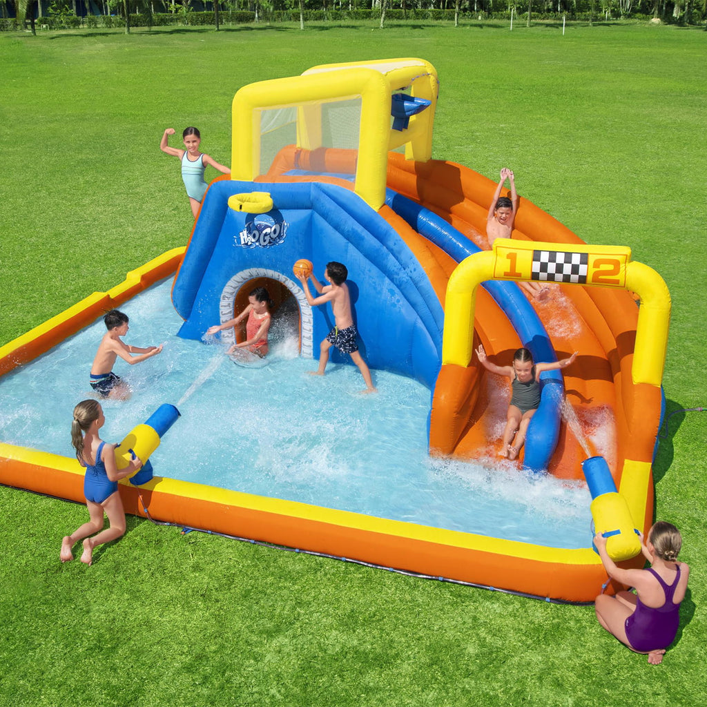 18' x 16.5' x 8.6' Inflatable Water Park G479