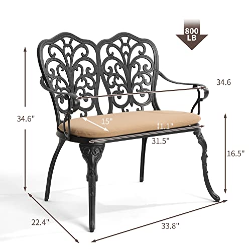 Outdoor Metal Bench O6808