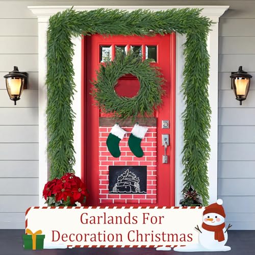 9Ft Artificial Evergreen Cedar Pine Garland M7803