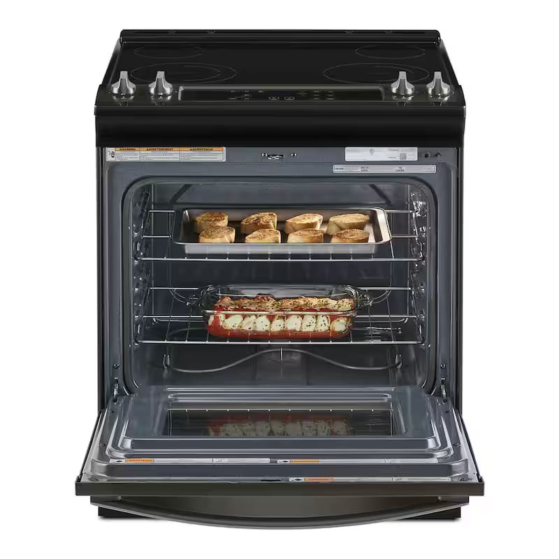 4.8 cu. ft. Electric Range in Black Stainless H928488