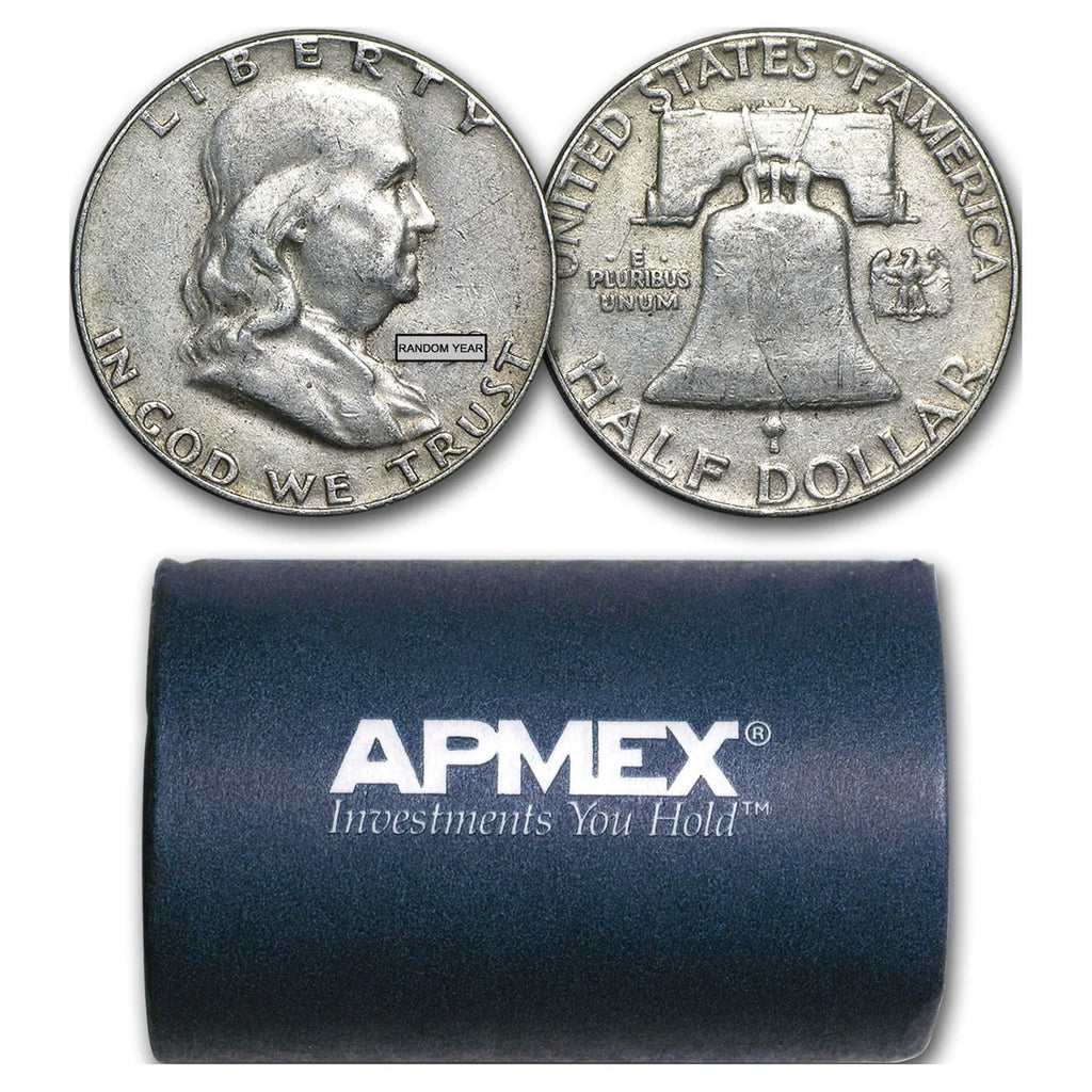 90% Silver Halves 20-Coin Roll C551