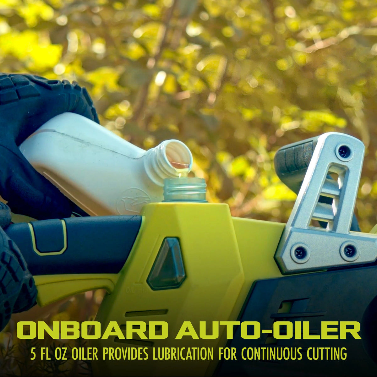 48V Cordless 16-inch Chainsaw X470