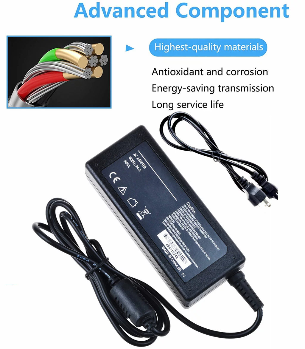 Compatible AC / DC Adapter Replacement for Asus 15.6 Laptop Charger P5114