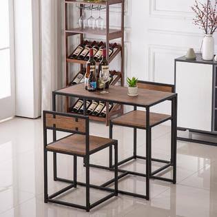 3-Piece Dining Table and 2 Chair Set E14865