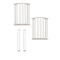 White Tall Swing Close Gate T92700
