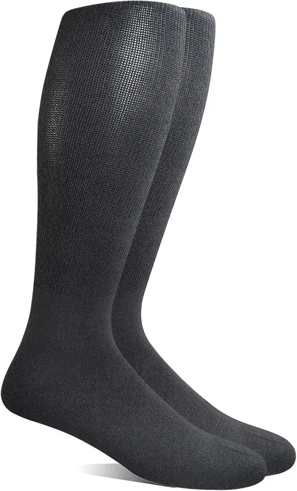 4 Pairs Over the Calf Super Soft Seamless Toe Socks S814631