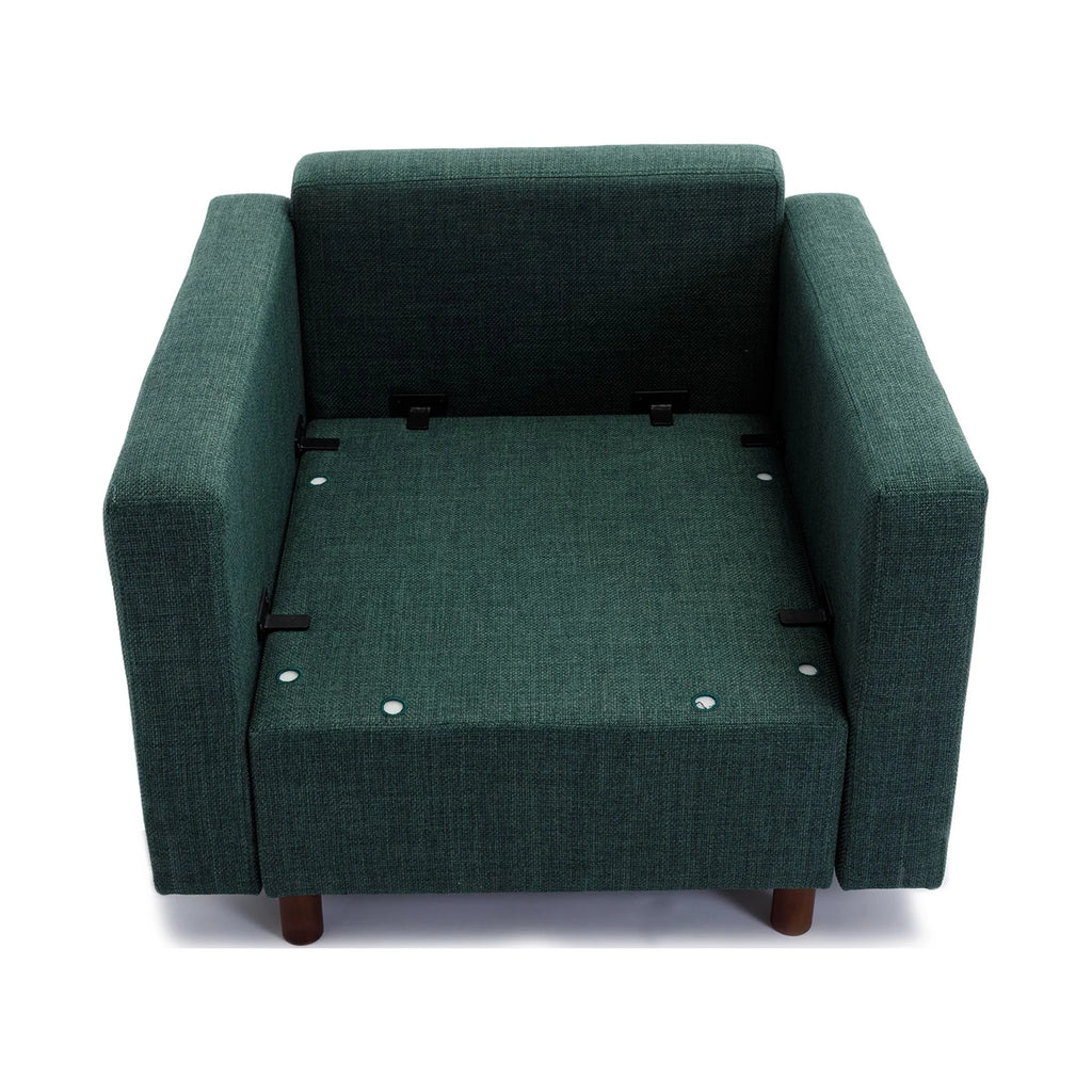 Green Single Seat Module Sofa Sectional Couch A36968