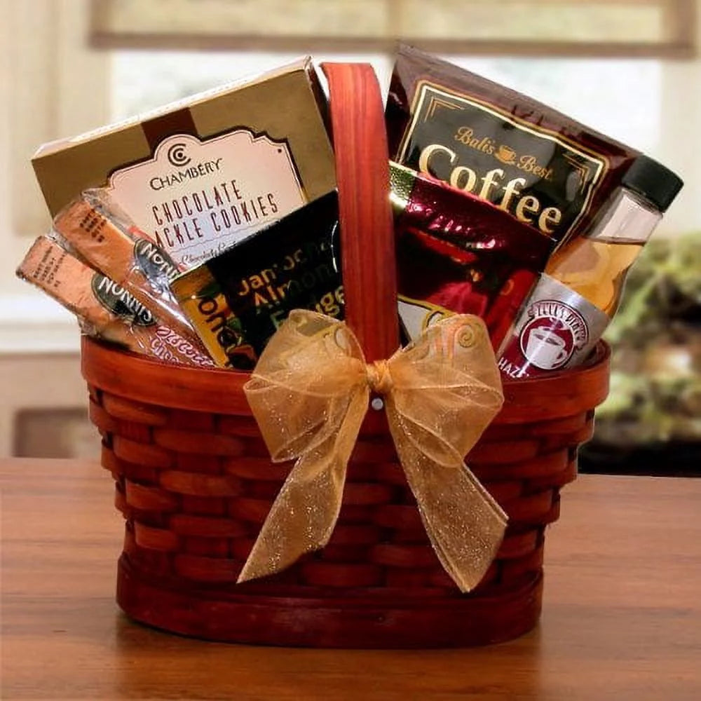 Coffee and Biscotti Snack Basket Y57418