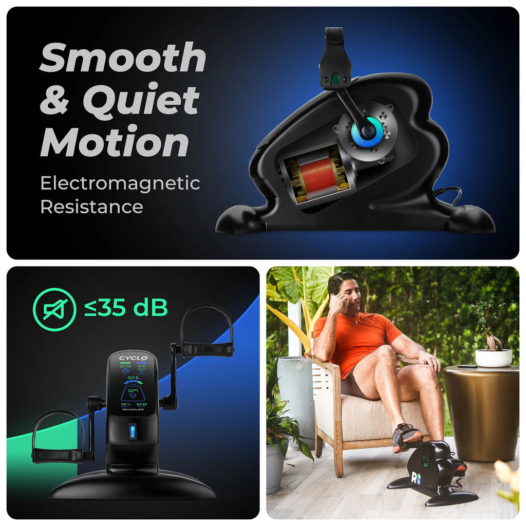 Compact Under Desk Electric Pedal Exerciser Y265338