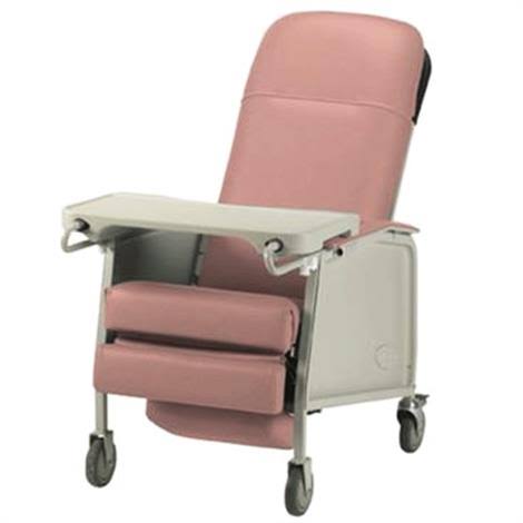 Blue Three Position Geriatric Recliner P77345