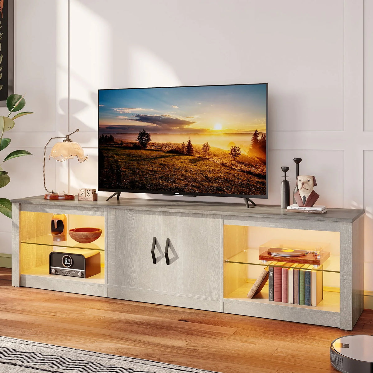 Wash Grey TV Stand Q2839