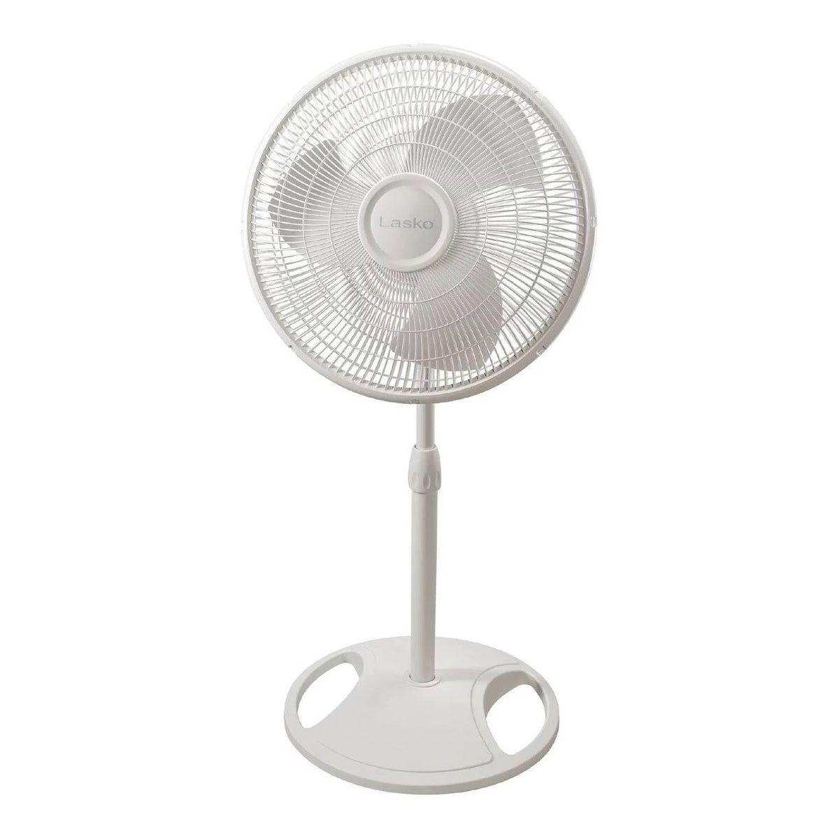 16" 3-Speed Oscillating Pedestal Fan, White K540