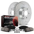 Rear Drilled & Slotted Ceramic Brake Kit R740