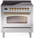 36 Induction Range with Electric Oven in Stainless Steel Q8518