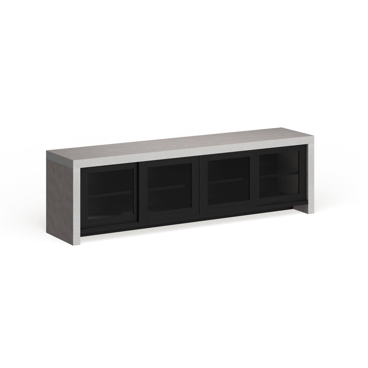 Black Storage TV Stand B416