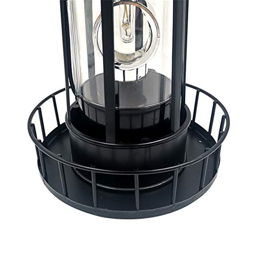 LED Solar Powered Lighthouse Waterproof Garden Statue Lights E872