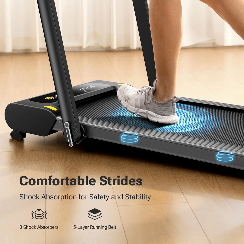Folding Treadmill with 5% Incline 265lbs Weight Capacity Q867377