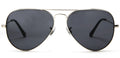 Classic Aviator Sunglasses Grey Lens W700