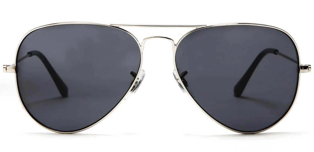 Classic Aviator Sunglasses Grey Lens W700