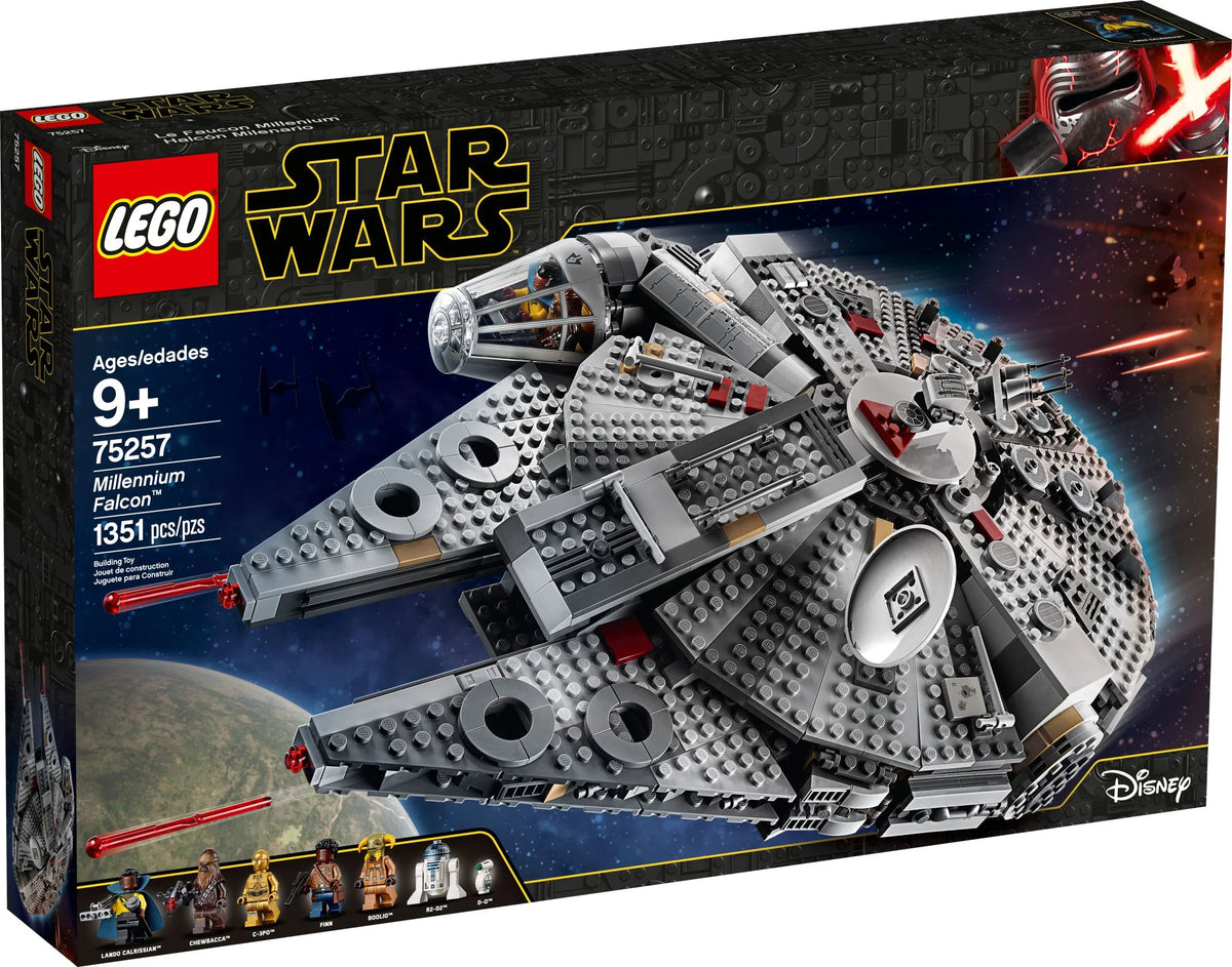 Star Wars Millennium Falcon Building Set with Minifigures U138527
