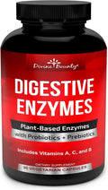 Digestive Enzymes with Probiotics & Prebiotics 90 Vegetarian Capsules V96545