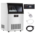 Commercial Stainless Steel Ice Maker with 44lbs Ice Storage L674457