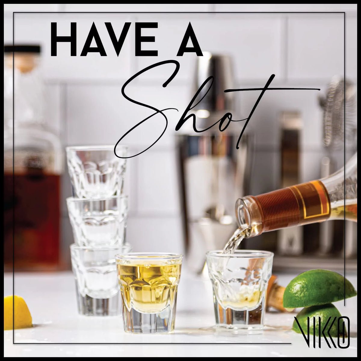1 Ounce Shot Glasses Set of 6 K102