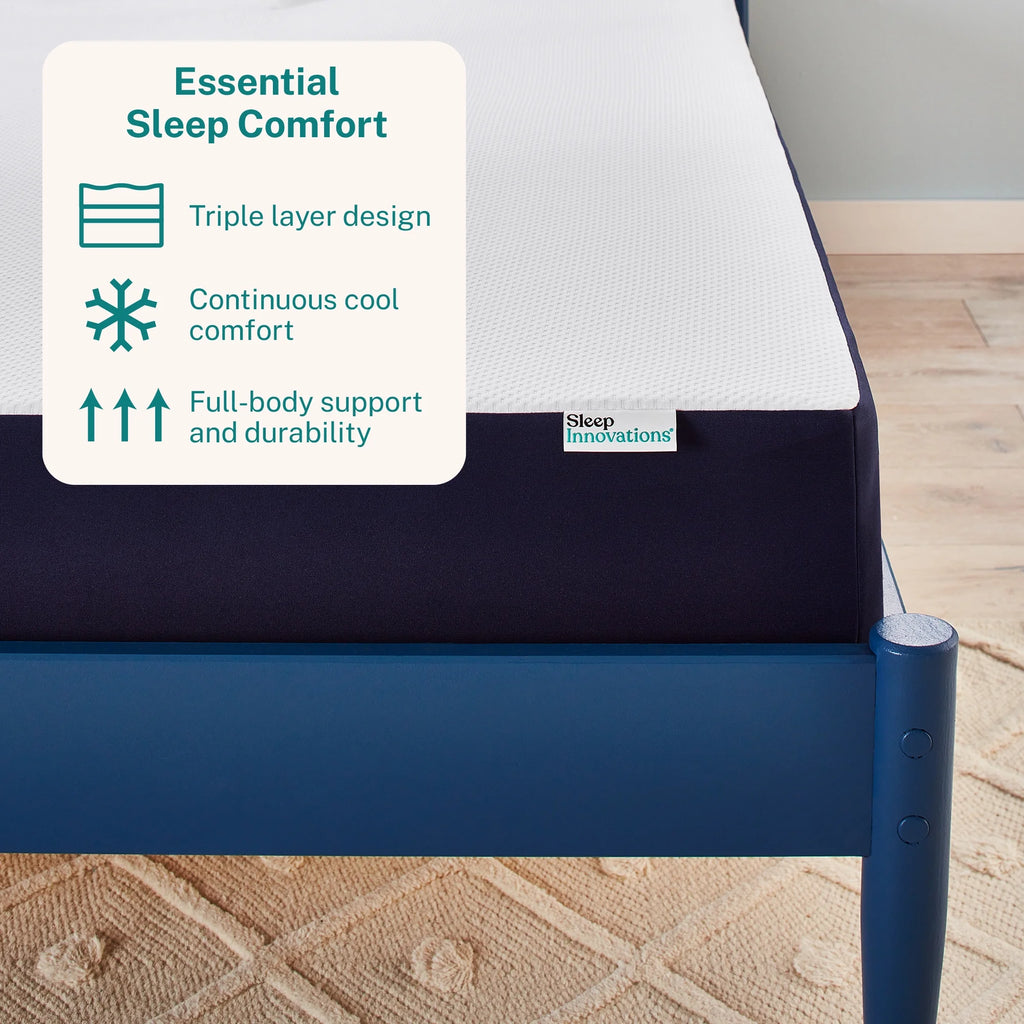 Queen Cooling Gel Foam Mattress X447158