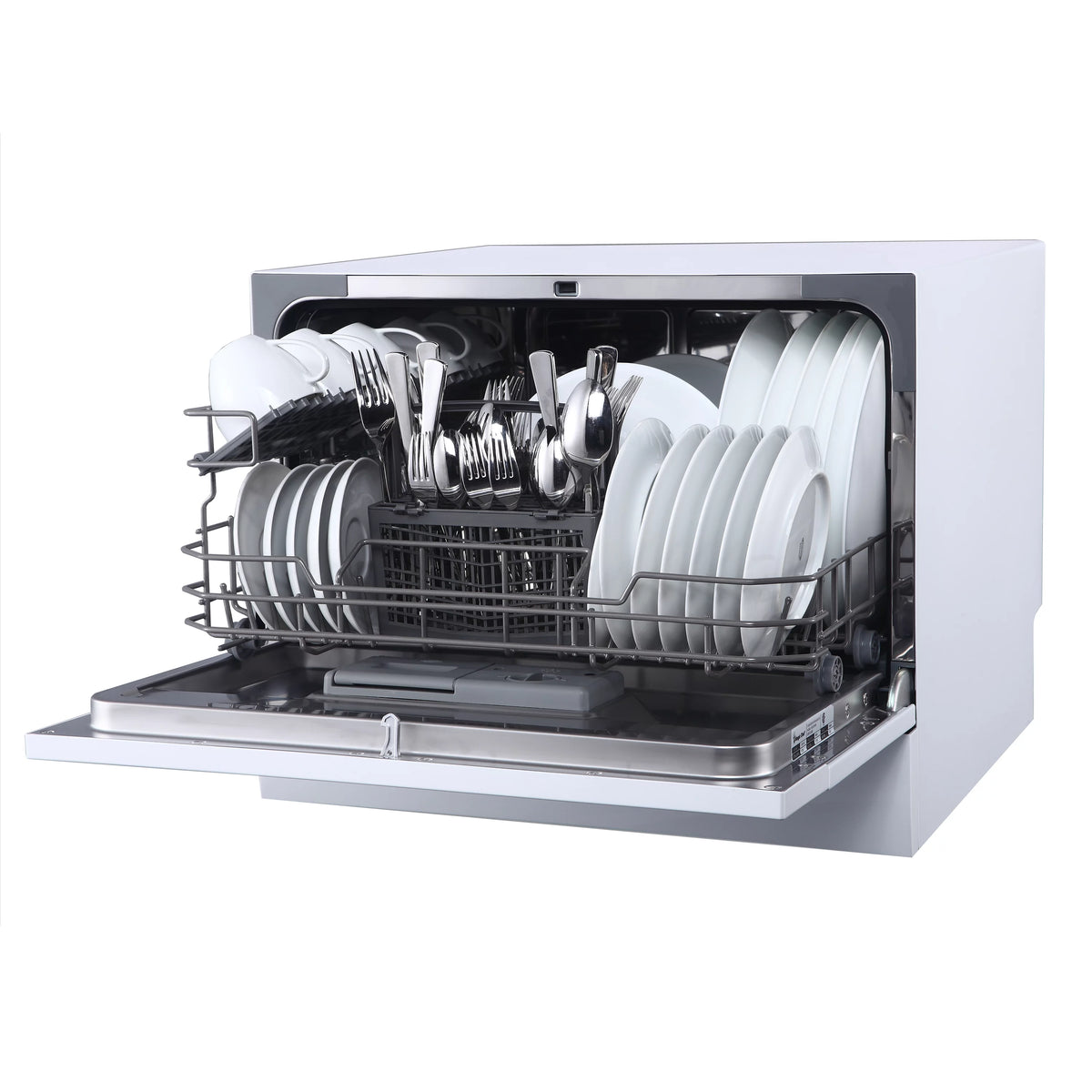 Countertop Portable Dishwasher 6 Place Setting White Q137