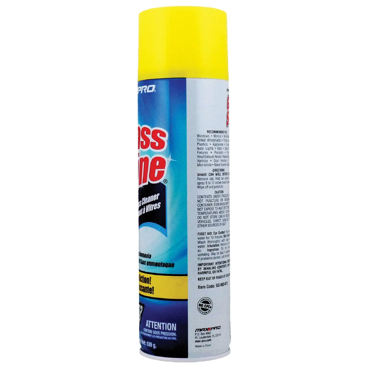 Glass Cleaner, 19 Ounces I584
