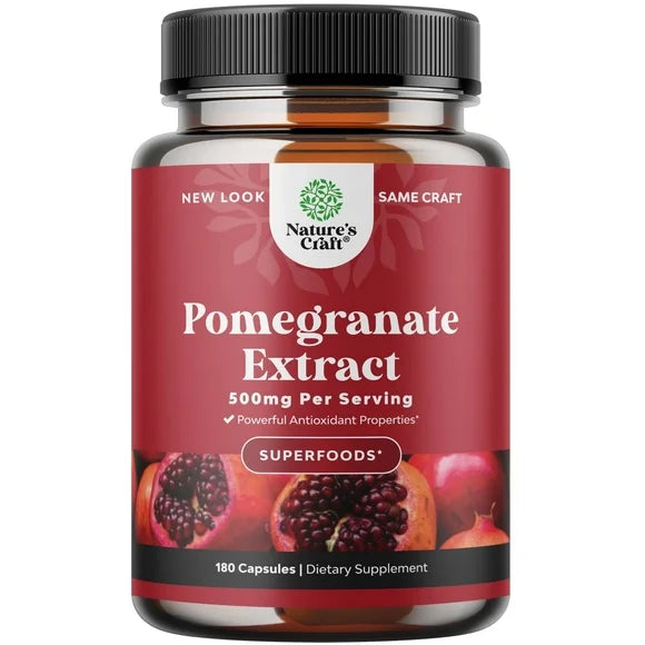 Pomegranate Extract Polyphenols Supplement 180ct P223133