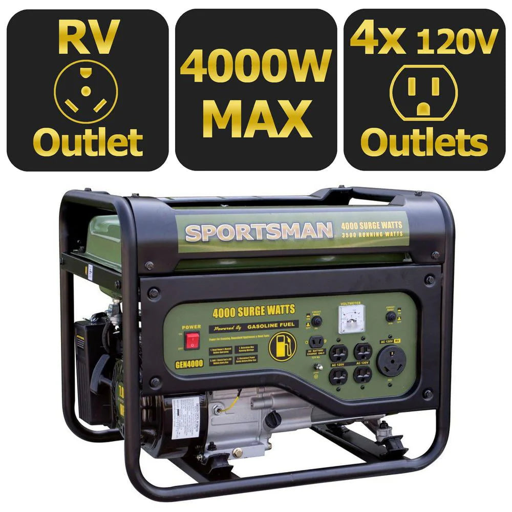 4000W Portable Generator V8971