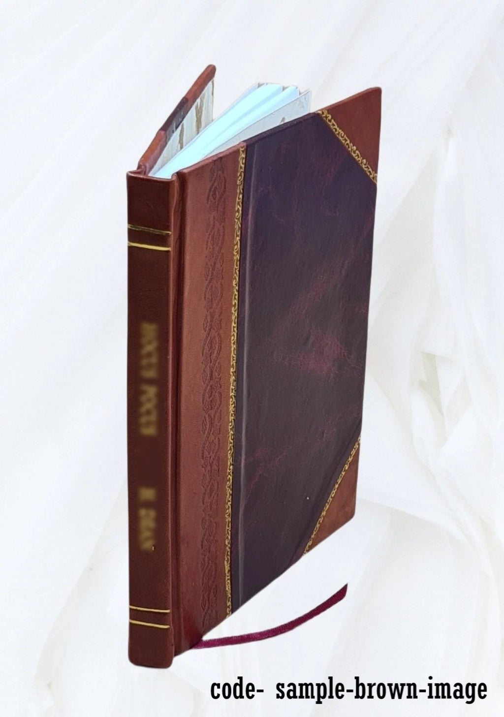 Leather Bound Volume Brief P7187