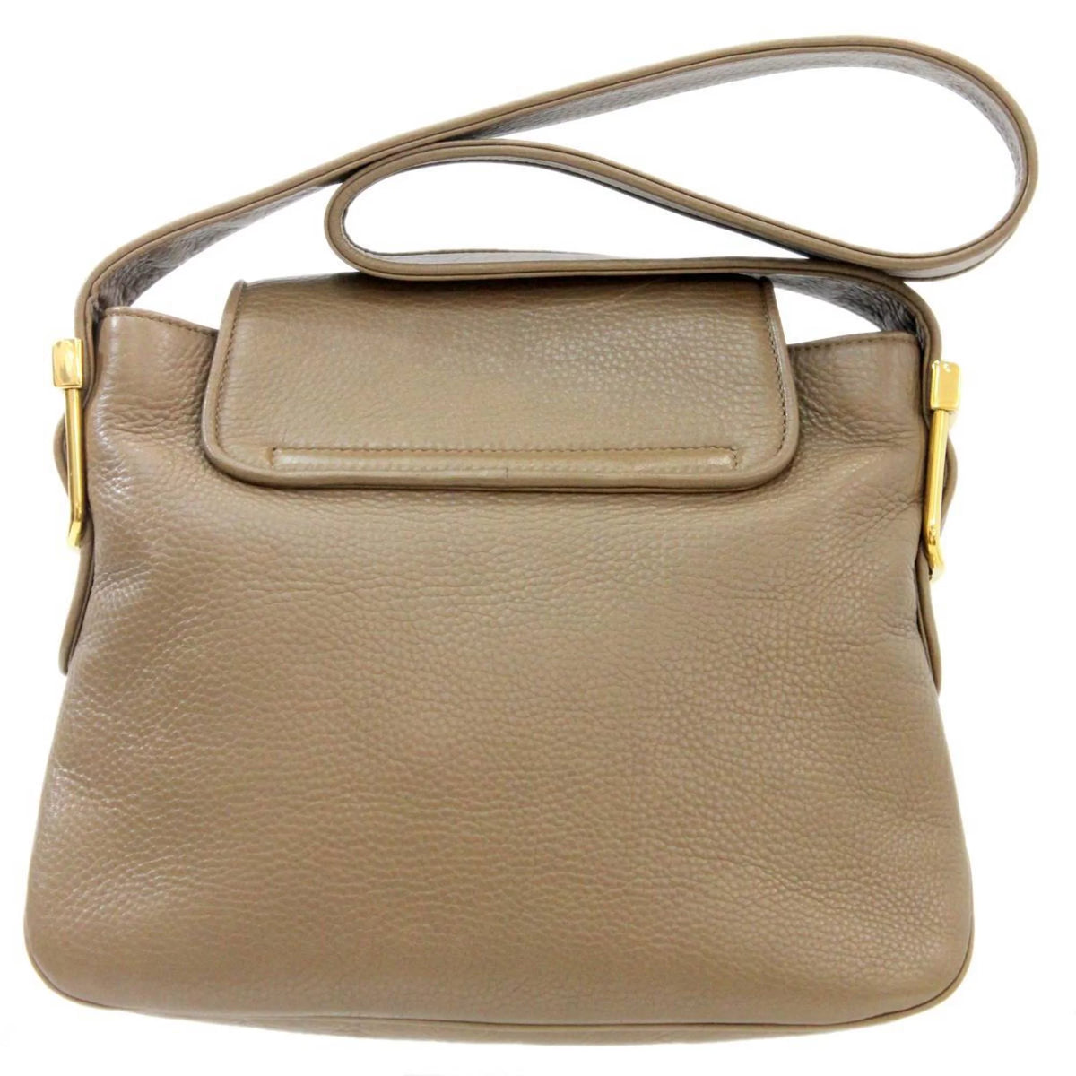 Pre-Owned Leather Shoulder Bag U63169