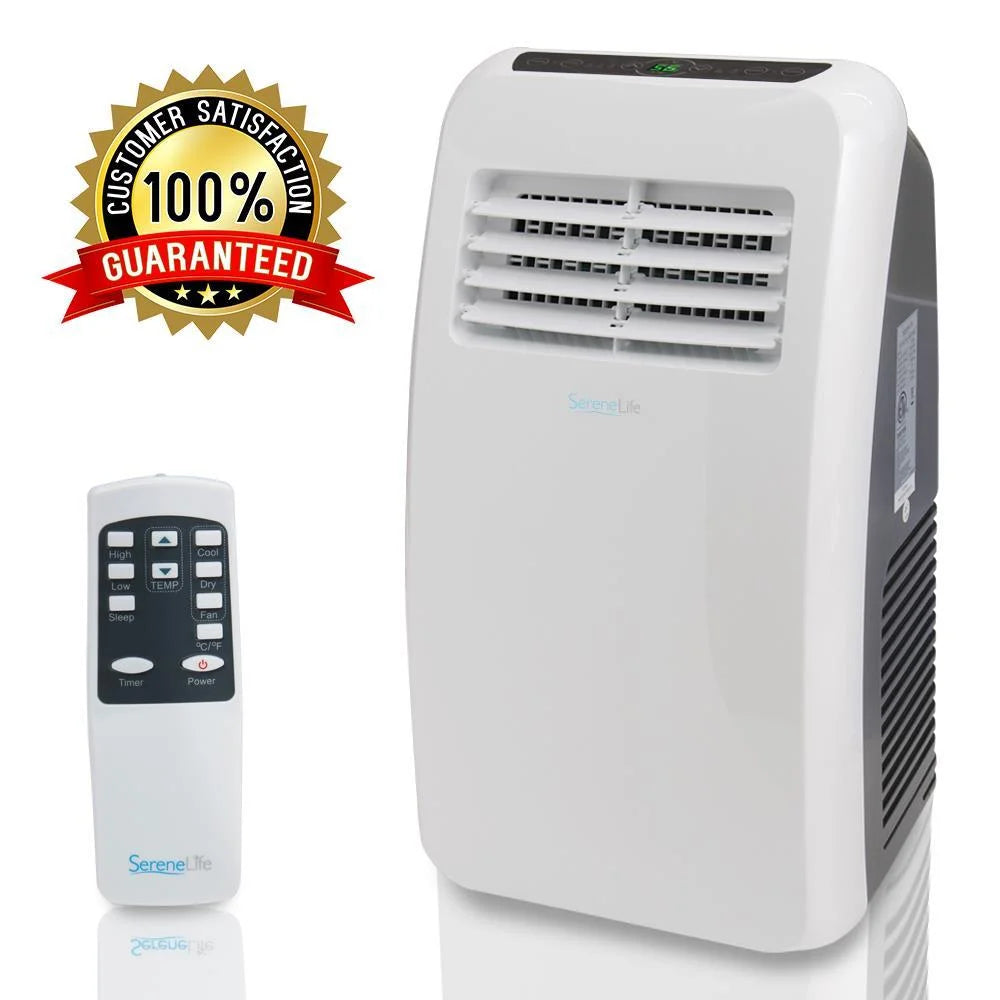8,000 BTU Portable Air Conditioner with Dehumidifier and Fan Modes L224