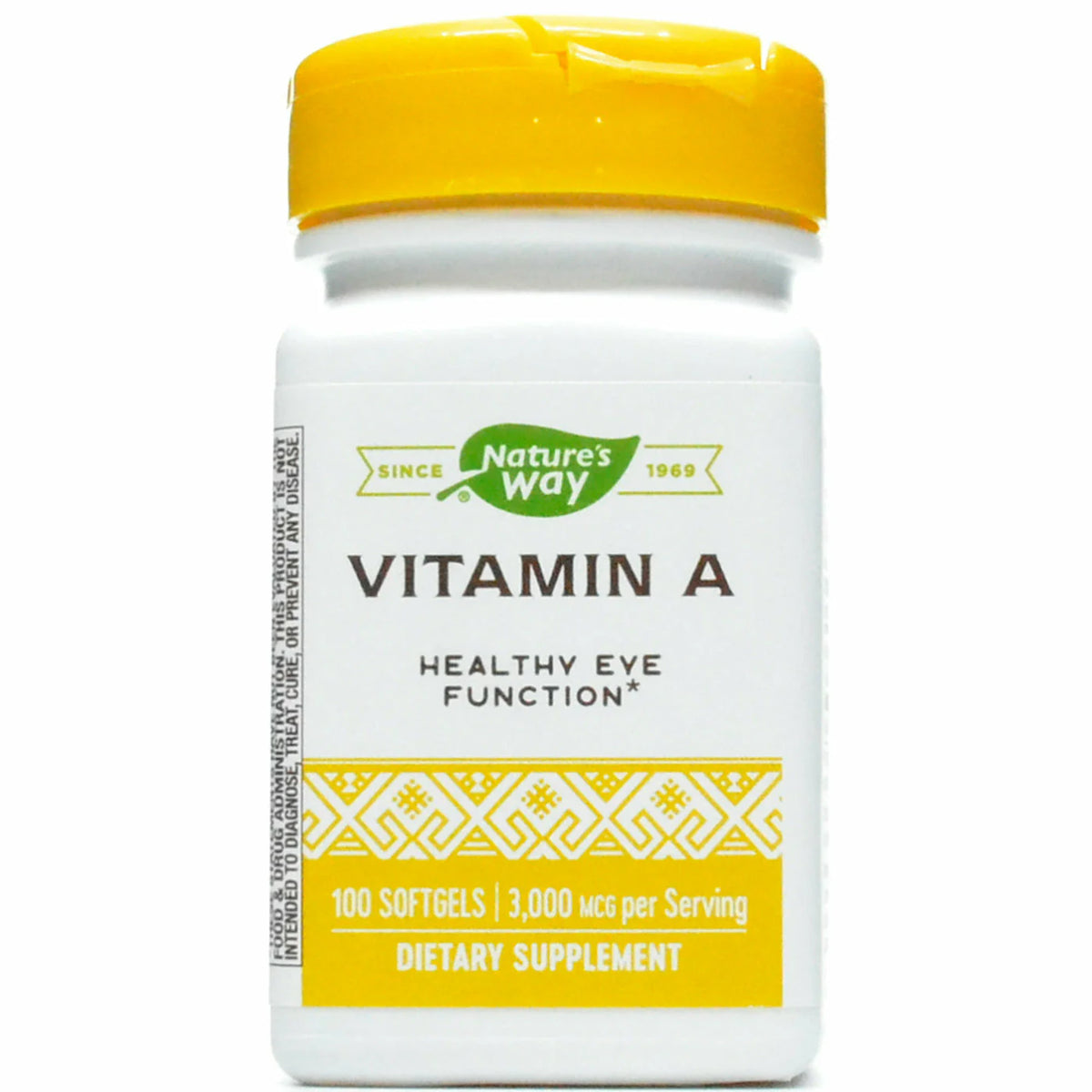 Vitamin A 10,000 IU 100 gels C7184