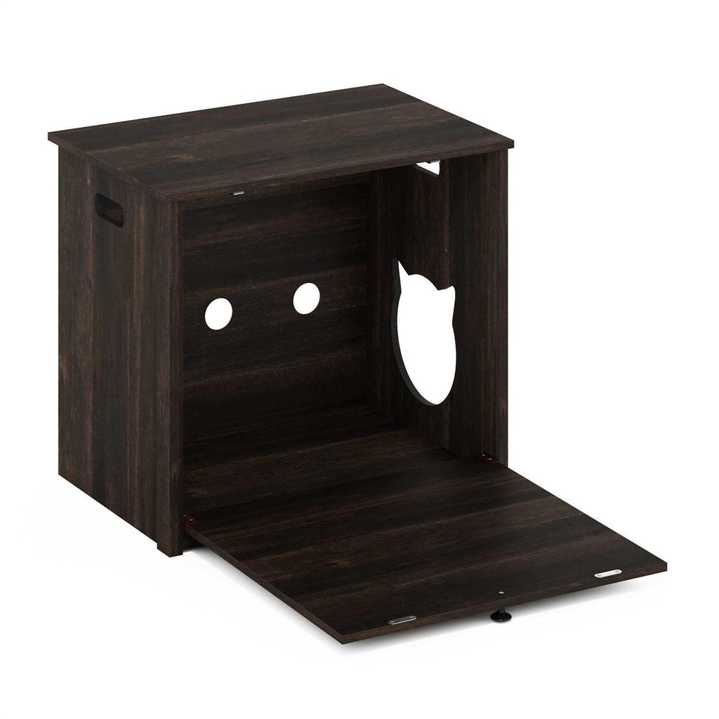 Small Cat Litter Box Enclosure with Single Door G168