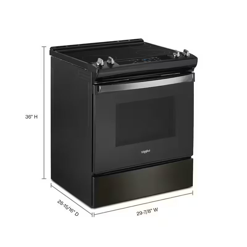 4.8 cu. ft. Electric Range in Black Stainless H928488