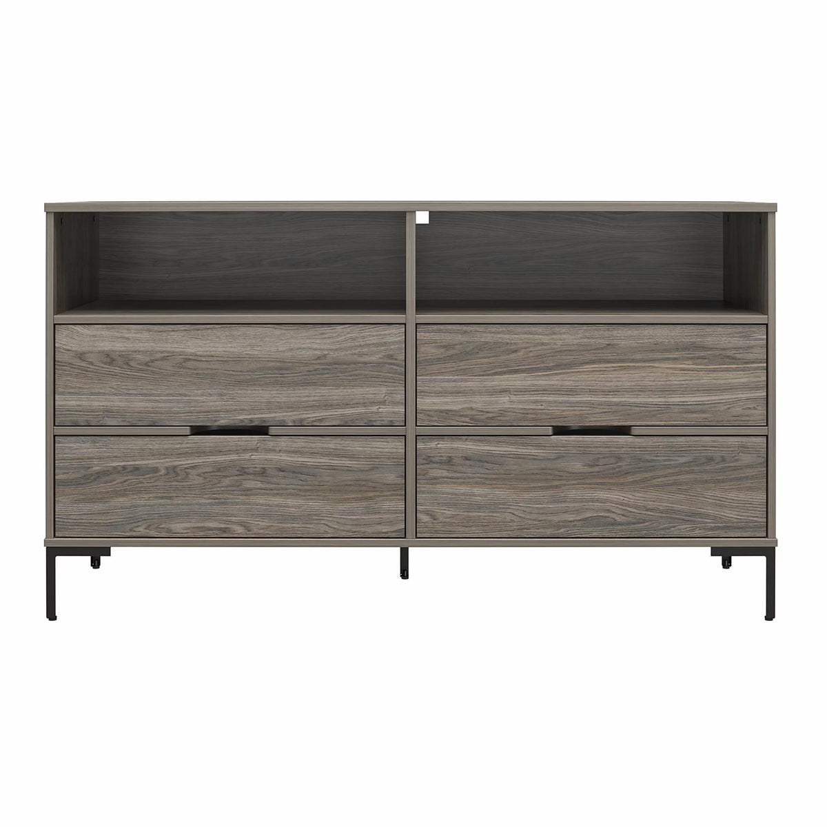 Weathered Oak Wide Dresser I3422