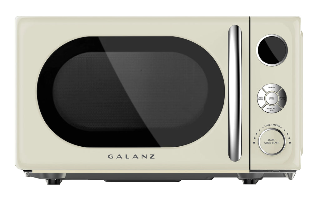 0.7 Cu ft 700 Watts Blue Retro Countertop Microwave Oven U1858