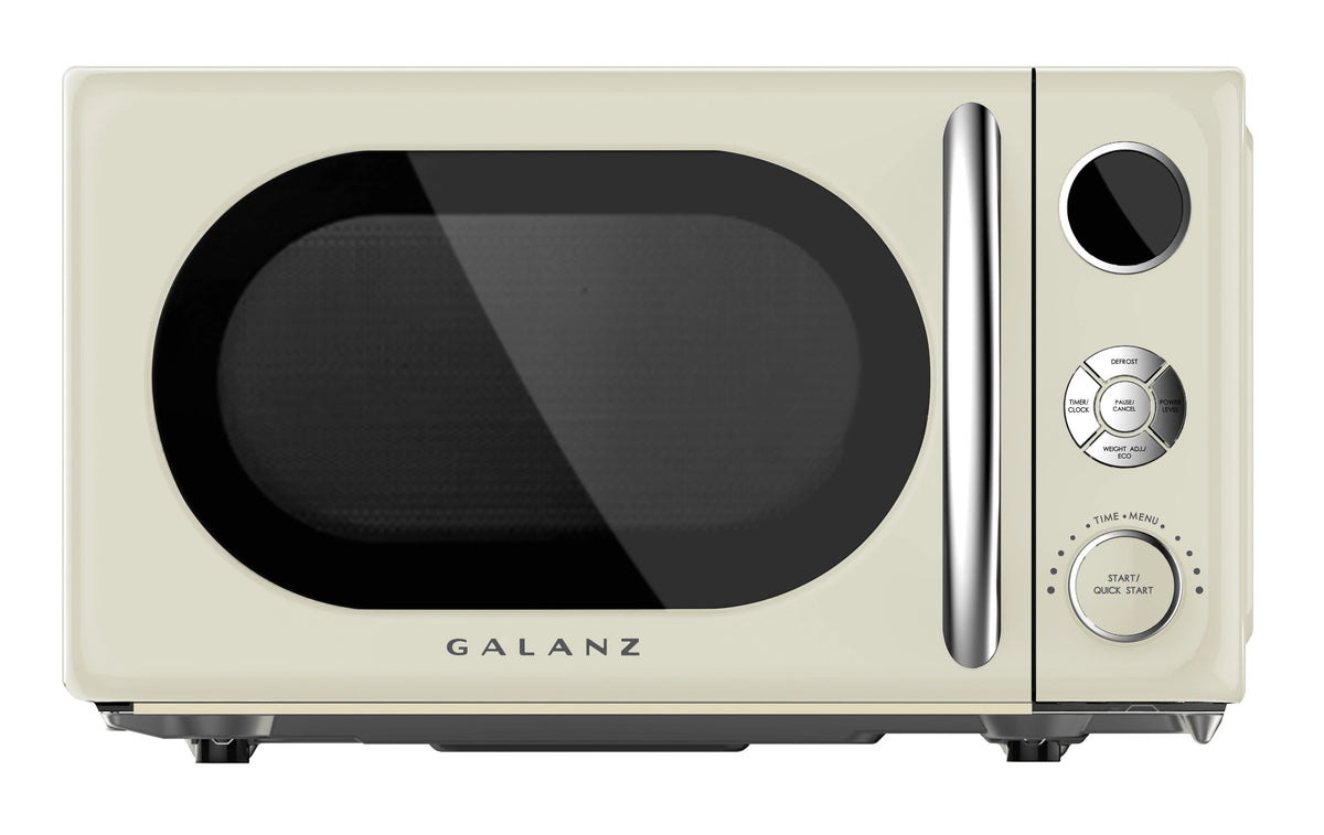 0.7 Cu ft 700 Watts Blue Retro Countertop Microwave Oven U1858