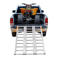 1500 lb. Capacity 45 in. x 69 in. Tri-Fold Aluminum Loading Ramp F982