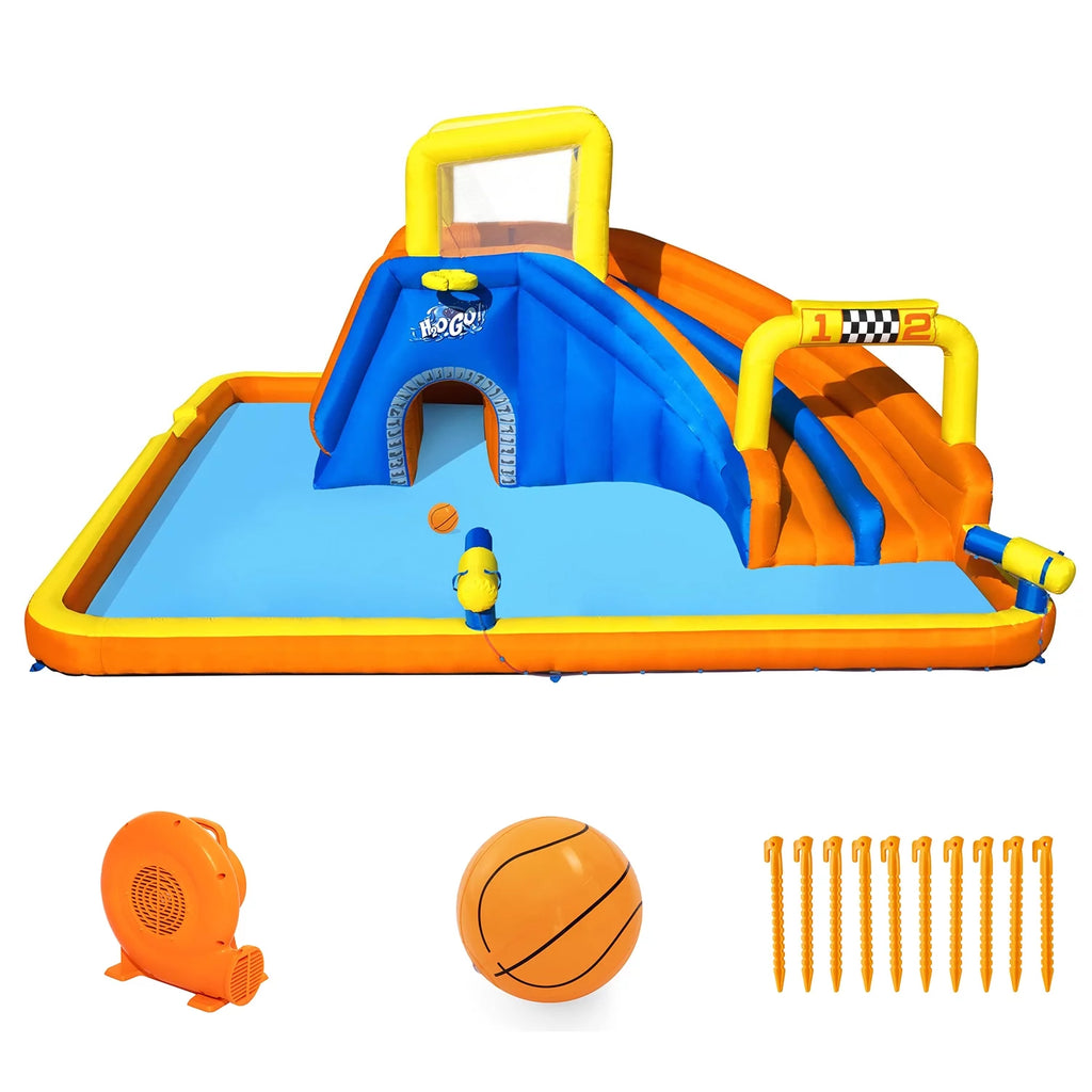 18' x 16.5' x 8.6' Inflatable Water Park G479