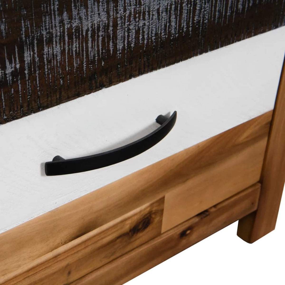 Wooden Coffee Table with Storage Drawer and Shelf S9989