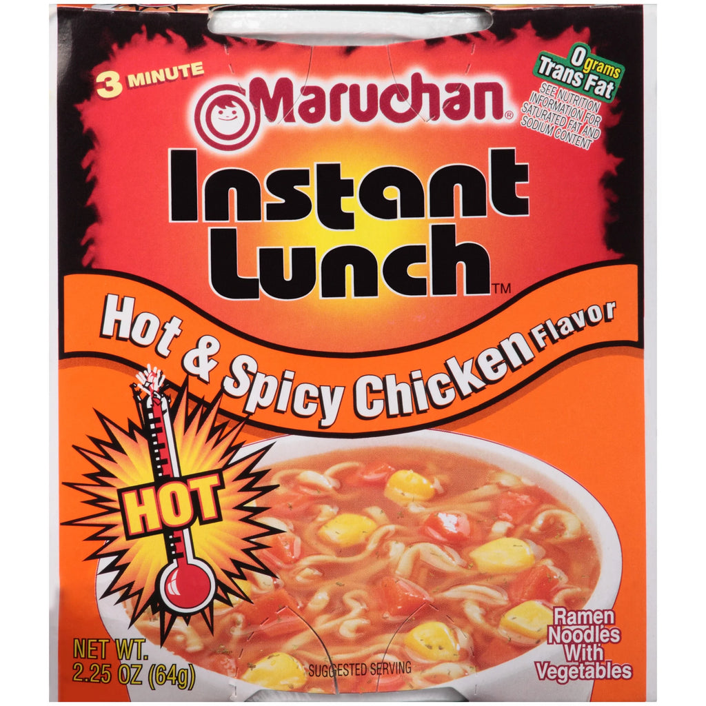 Hot and Spicy Chicken Instant Lunch 2.25 oz 12 Ct E2094