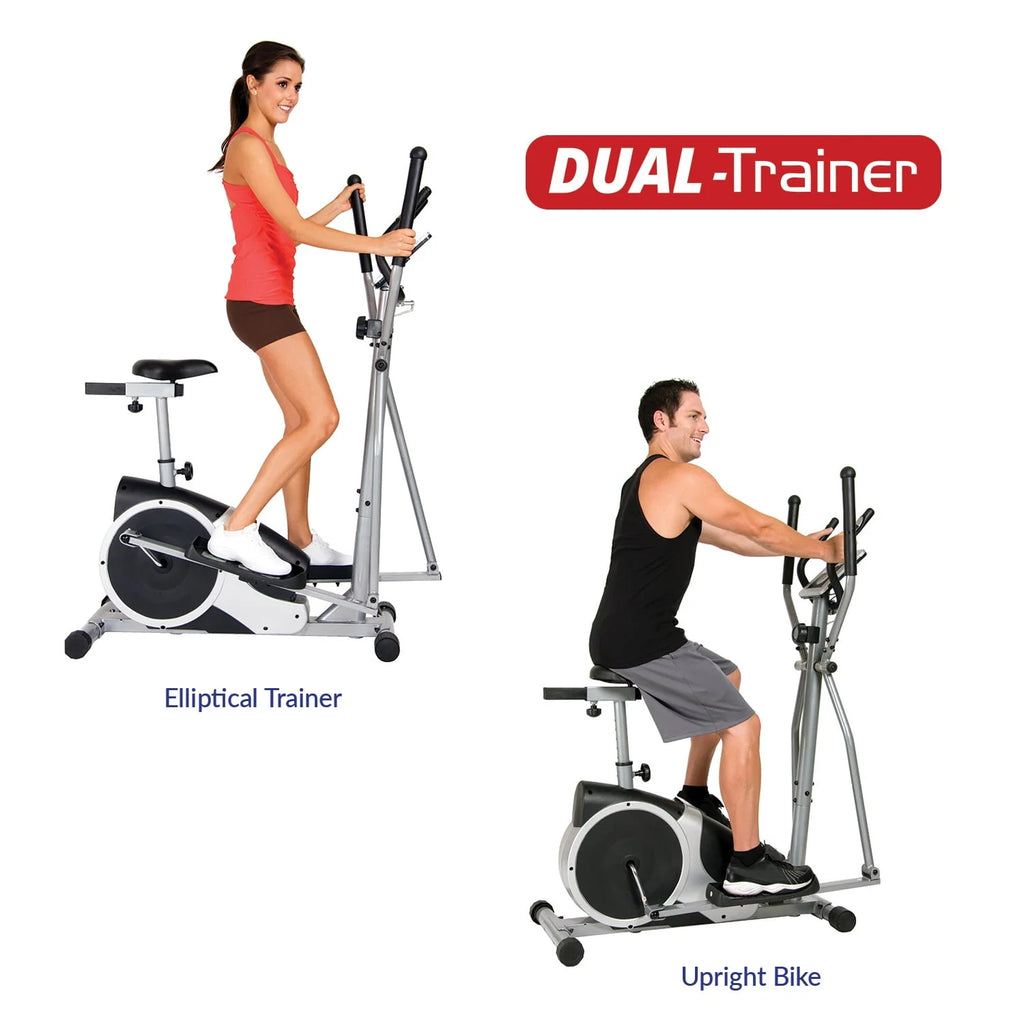 Cardio Dual Trainer, 12.5 Stride, 250 lbs U23517