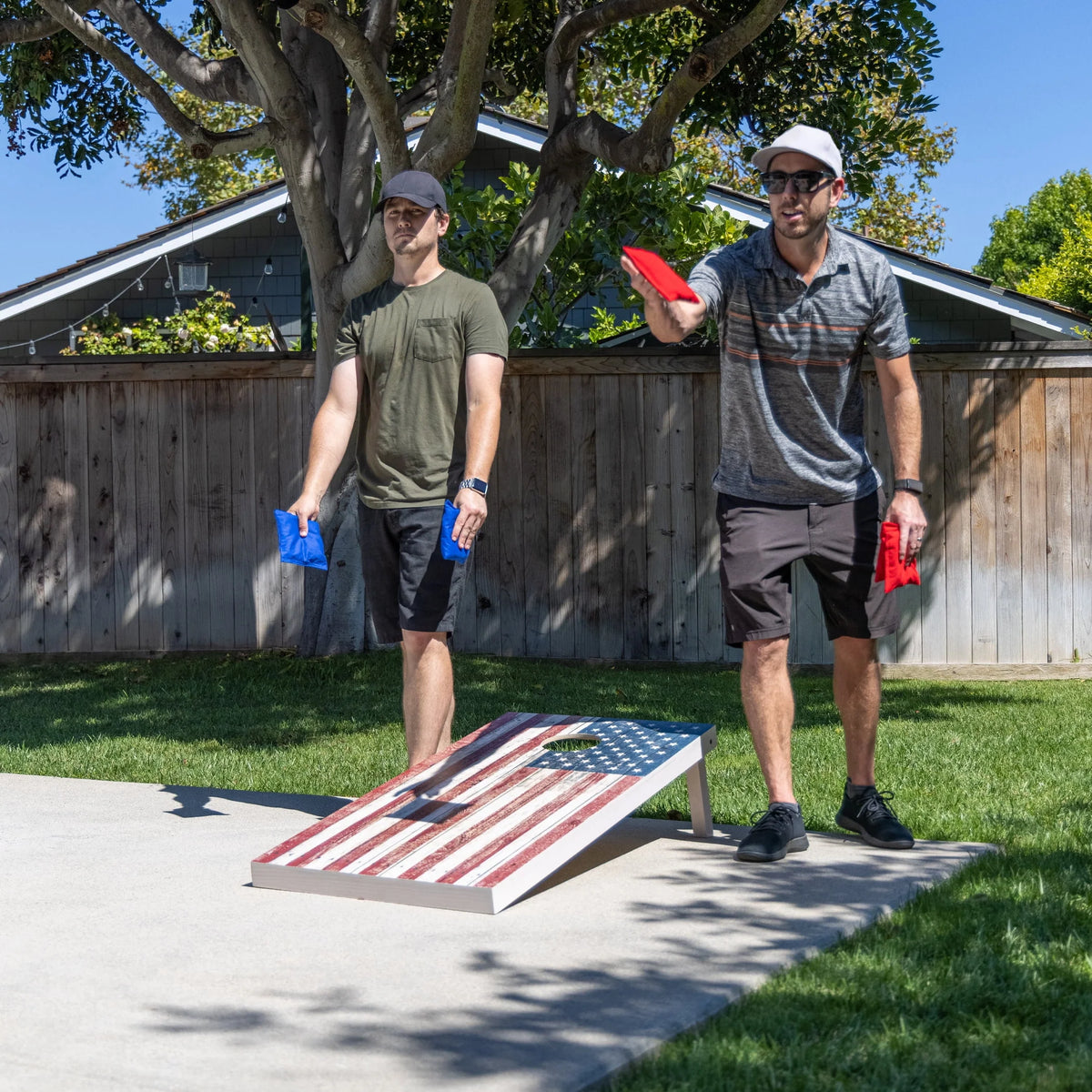 4'x2' Wood Cornhole Set J632270