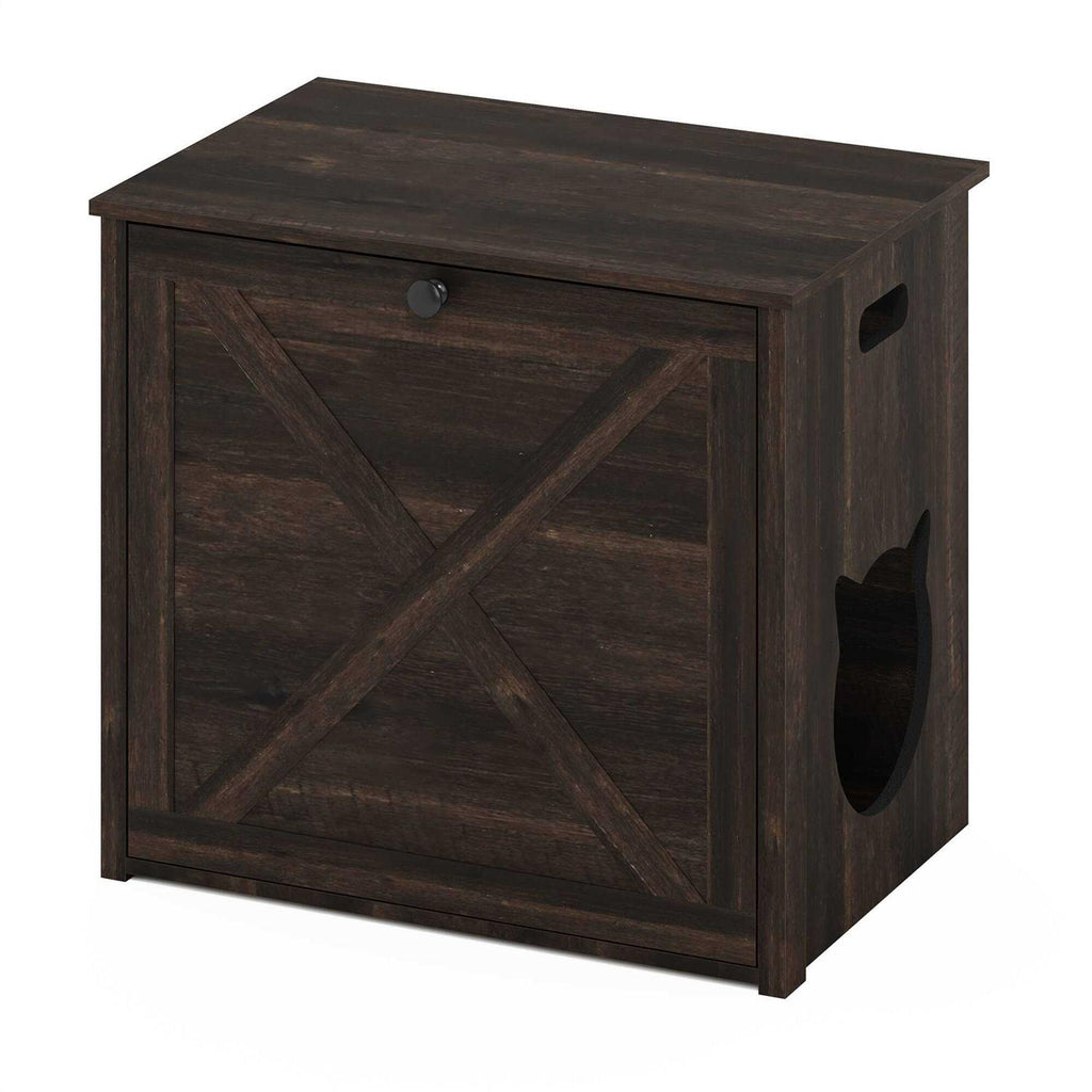 Small Cat Litter Box Enclosure with Single Door G168