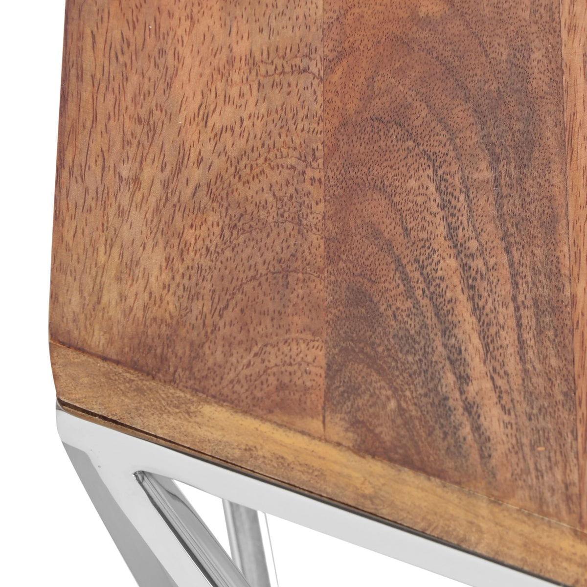 Stainless Steel Side Table Y67125