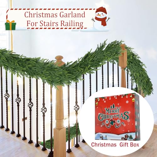 9Ft Artificial Evergreen Cedar Pine Garland M7803